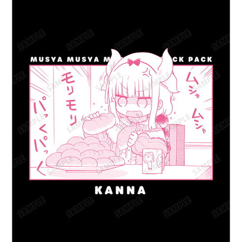 『小林さんちのメイドラゴン』怒りのカンナ 暴食Tシャツ(メンズ/レディース)