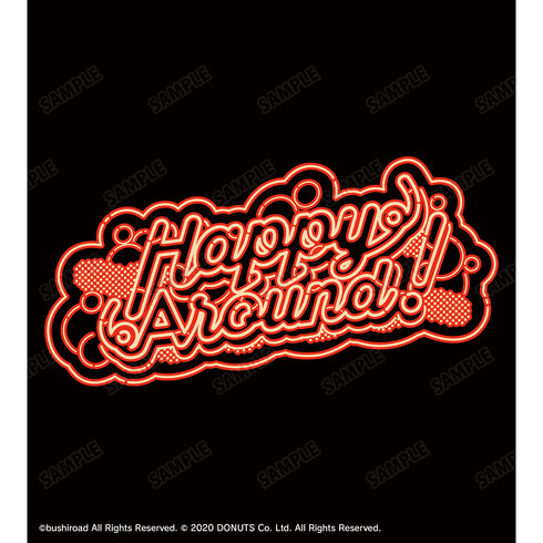 『D4DJ Groovy Mix』Happy Around! Ani-Neon パーカー (メンズ/レディース)