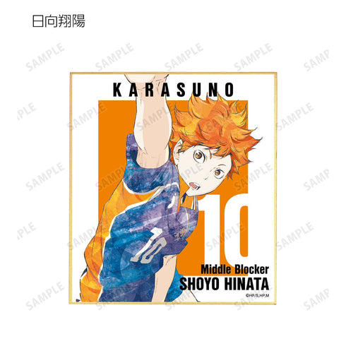 『ハイキュー!!』トレーディング Ani-Art 第3弾 ミニ色紙 BOX