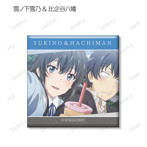 『やはり俺の青春ラブコメはまちがっている。完』トレーディング場面写スクエア缶バッジ BOX