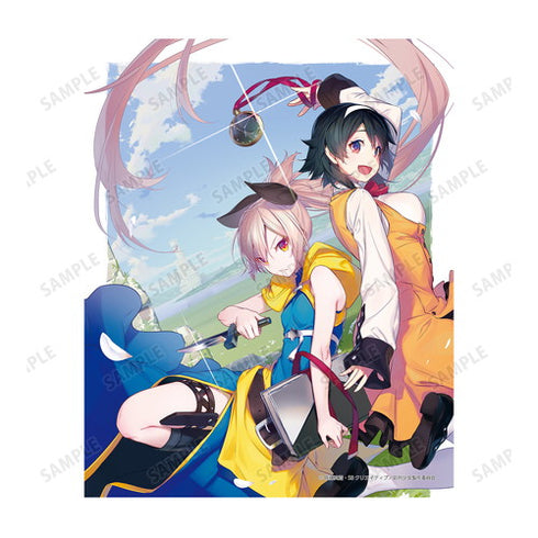 『処刑少女の生きる道(バージンロード)』メノウ&アカリ 原作イラスト キャンバスボード