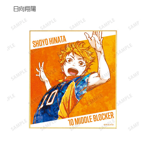 『ハイキュー!!』トレーディング Ani-Art 第2弾 ミニ色紙 BOX