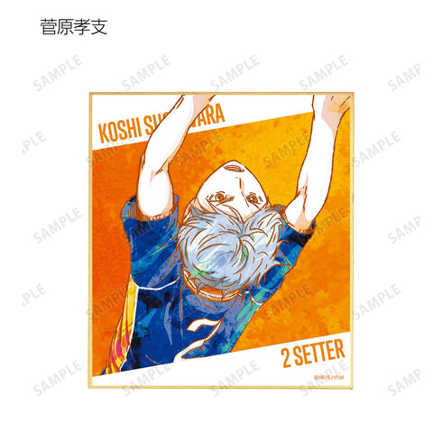 『ハイキュー!!』トレーディング Ani-Art 第2弾 ミニ色紙 BOX