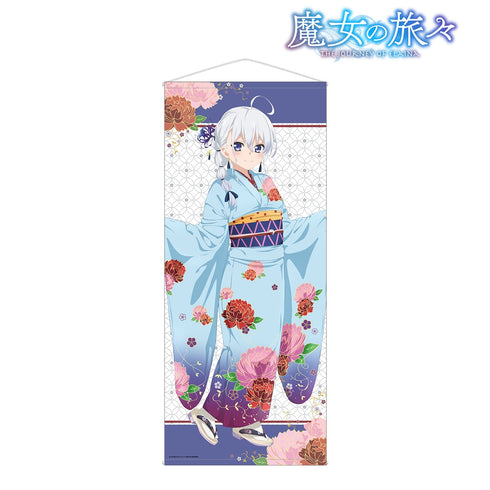 《魔女的旅途》全新繪製插圖 伊蕾娜 和服版 等身大掛毯