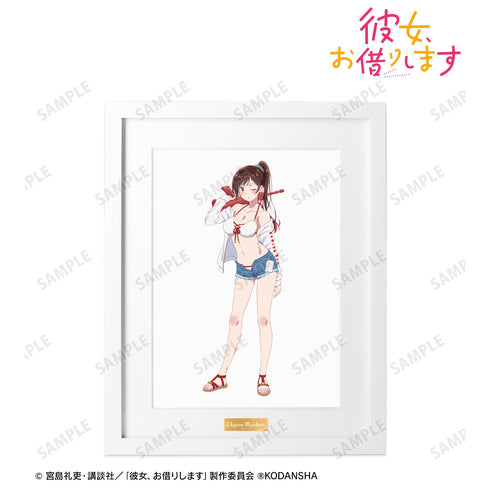 『彼女、お借りします』描き下ろしイラスト 水原千鶴 ビーチデートver. キャラファイングラフ
