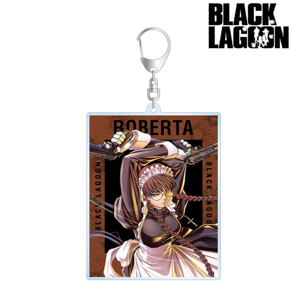 『BLACK LAGOON』6巻 表紙イラスト BIGアクリルキーホルダー
