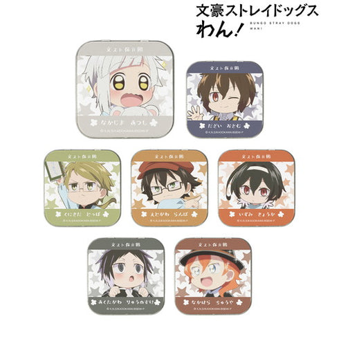 "Bungo Stray Dogs Wan!" Trading Tin Case: Daycare Version BOX