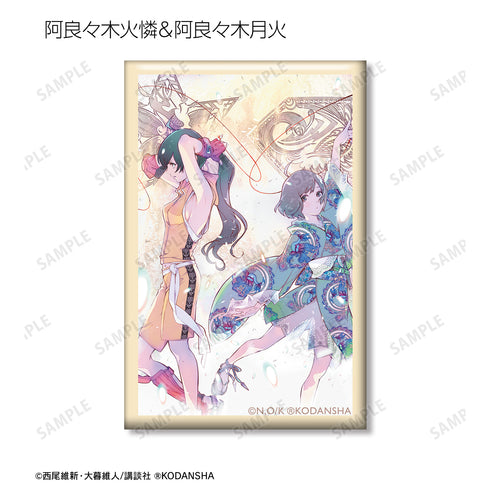 『化物語』トレーディング表紙イラストスクエア⽸バッジ ver.A(全8種)BOX