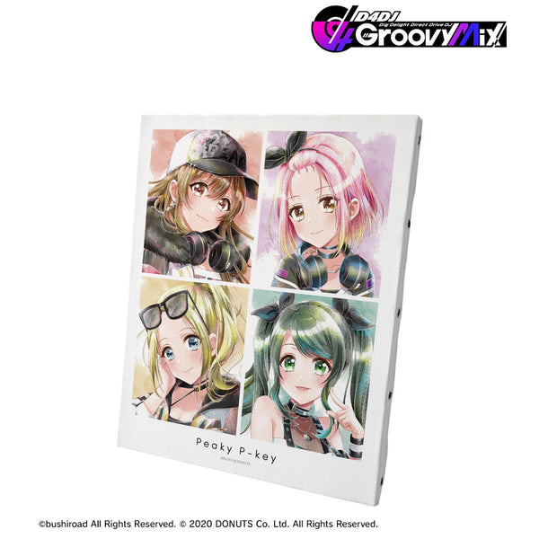 『D4DJ Groovy Mix』Peaky P-key Ani-Art aqua label 第2弾 キャンバスボード