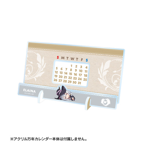 『魔女の旅々』ちびころ 卓上アクリル万年カレンダー 着せ替えパーツ