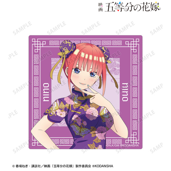 『映画 五等分の花嫁』描き下ろしイラスト 中野二乃 チャイナドレスver. ステッカー
