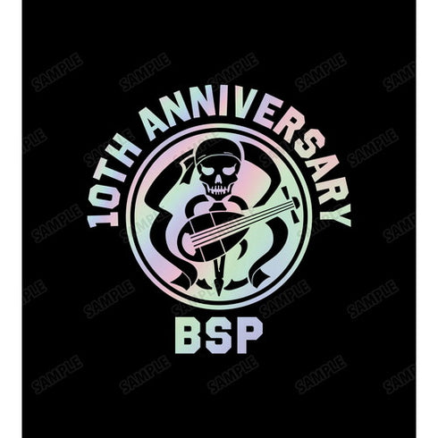 『モーレツ宇宙海賊』10周年ロゴ ホログラムTシャツ(メンズ/レディース)
