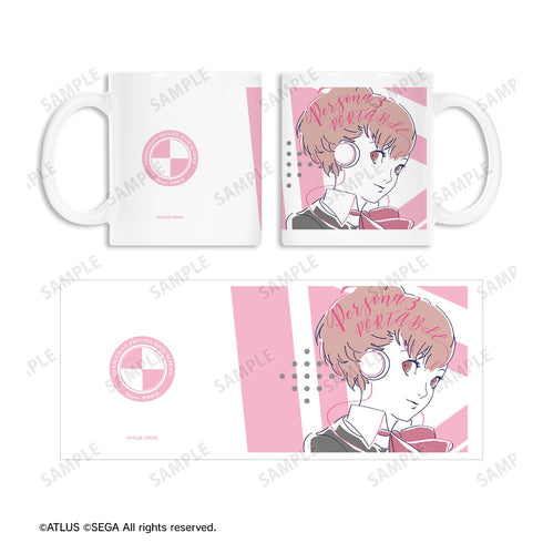 "Persona Series" P3PW Protagonist Lette-Graph Mug