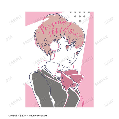 『ペルソナシリーズ』P3PW主人公 lette-graph Tシャツ(メンズ/レディース)