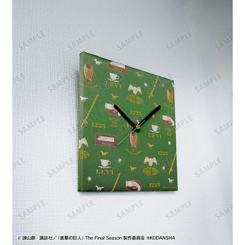 "Attack on Titan" Levi Fabric Wall Clock