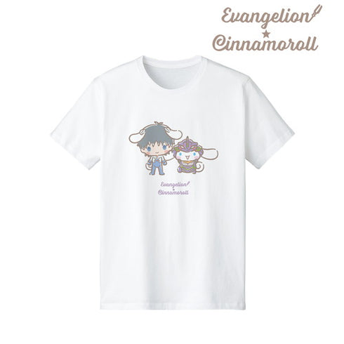 『エヴァンゲリオン×シナモロール』シンジ・初号機シナモロール Tシャツ(メンズ/レディース)
