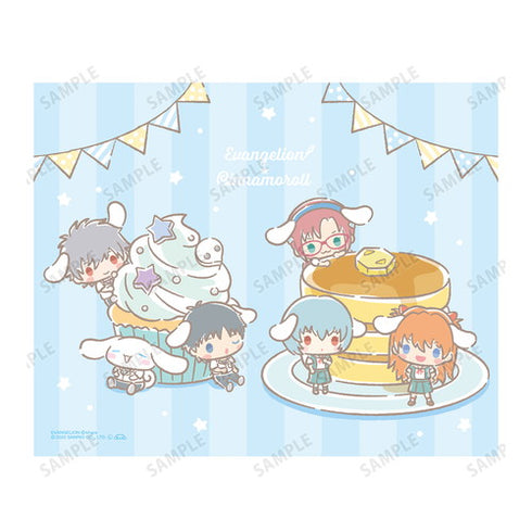 『エヴァンゲリオン×シナモロール』集合 キャンバスボード