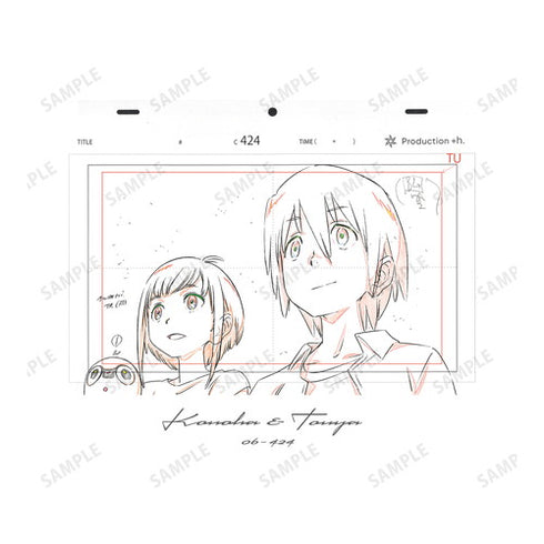 《地球外少年少女》相模登矢&七瀨・Б・心葉 原畫T恤(男款/女款)