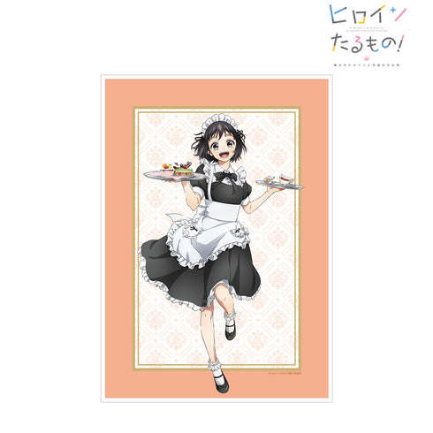 『ヒロインたるもの!~嫌われヒロインと内緒のお仕事~』描き下ろしイラスト 涼海ひより メイド&執事ver. A3マット加工ポスター