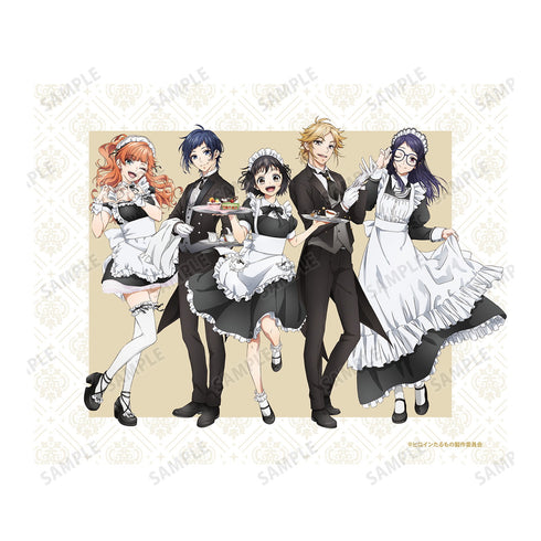 『ヒロインたるもの!~嫌われヒロインと内緒のお仕事~』描き下ろしイラスト 集合 メイド&執事ver. キャンバスボード