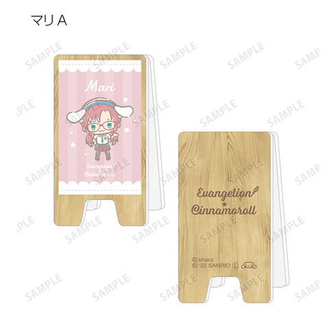 『エヴァンゲリオン×シナモロール』トレーディングアクリル立て看板風メモスタンド BOX