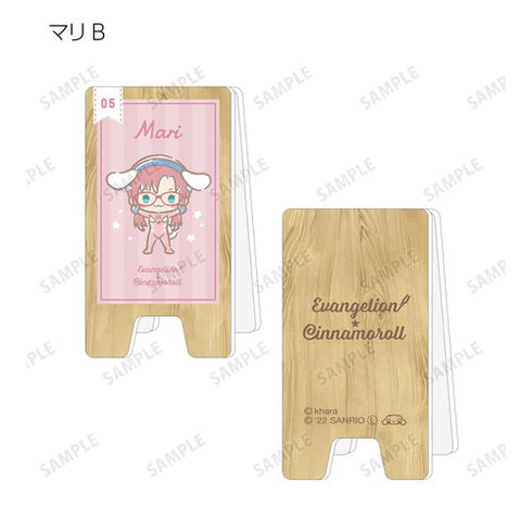 『エヴァンゲリオン×シナモロール』トレーディングアクリル立て看板風メモスタンド BOX