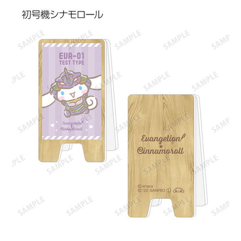 『エヴァンゲリオン×シナモロール』トレーディングアクリル立て看板風メモスタンド BOX