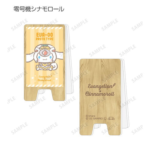 『エヴァンゲリオン×シナモロール』トレーディングアクリル立て看板風メモスタンド BOX
