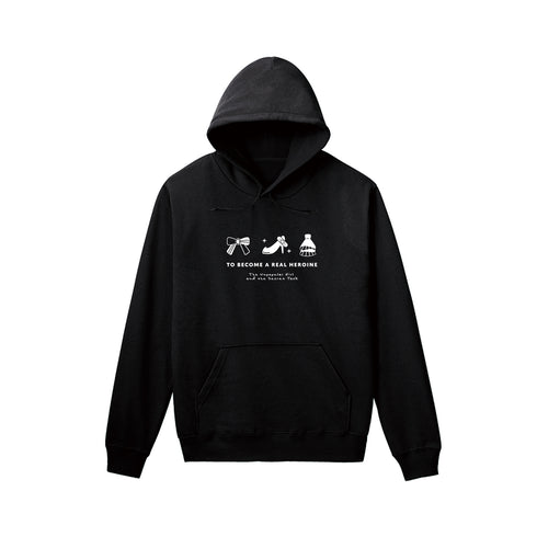 "What It Means to Be a Heroine! ~The Unpopular Heroine and Her Secret Job~" Motif Hoodie