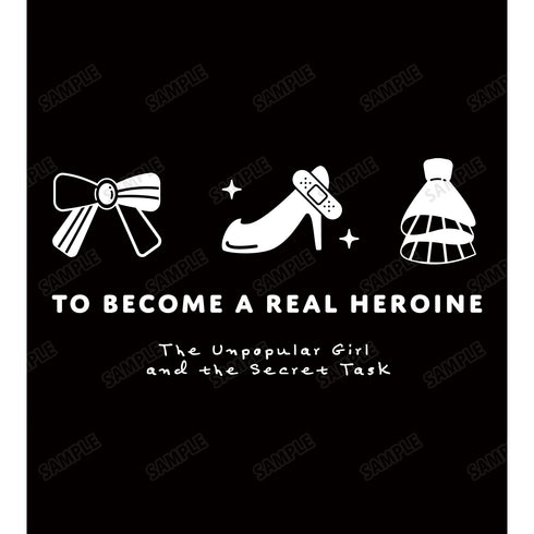 "What It Means to Be a Heroine! ~The Unpopular Heroine and Her Secret Job~" Motif Hoodie