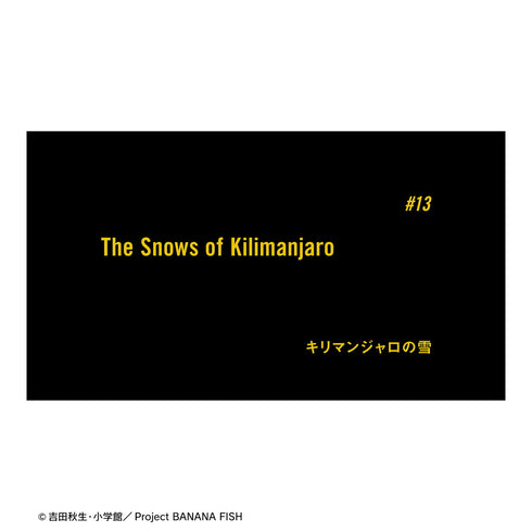 『BANANA FISH』アッシュ・リンクス ミニメッシュショルダーバッグ