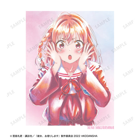 『彼女、お借りします』桜沢墨 Ani-Art aqua label Tシャツ (メンズ/レディース)