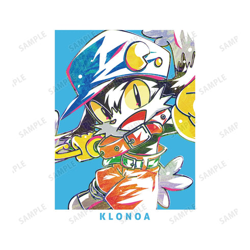 『風のクロノア』クロノア(「風のクロノア door to phantomile」) Ani-Art Tシャツ(メンズ/レディース)