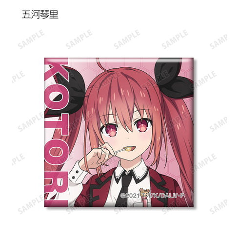 『デート・ア・ライブIV』トレーディングスクエア缶バッジ