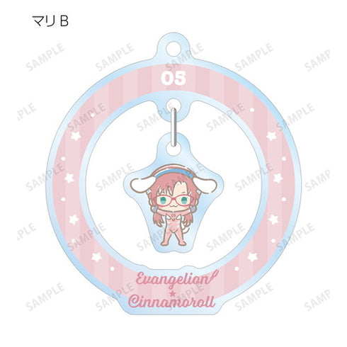 『エヴァンゲリオン×シナモロール』トレーディングゆらゆらアクリルキーホルダー BOX