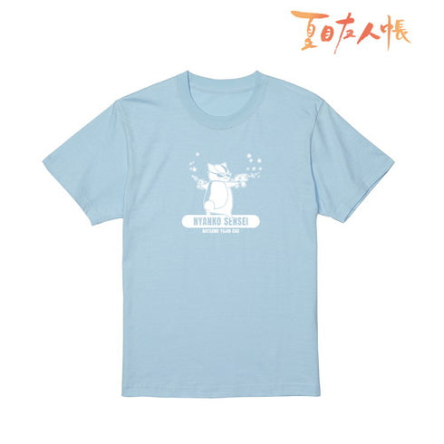 『夏目友人帳』描き下ろしイラスト ニャンコ先生 シャボン玉ver. Tシャツ(メンズ/レディース)