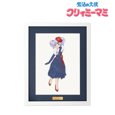 『魔法の天使 クリィミーマミ』描き下ろしイラスト クリィミーマミ 冬 四季のフラワードレスver.キャラファイングラフ