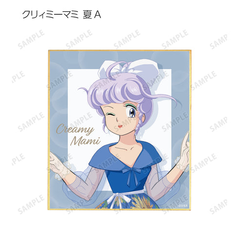 『魔法の天使 クリィミーマミ』描き下ろしイラスト 四季のフラワードレスver. トレーディングミニ色紙 BOX