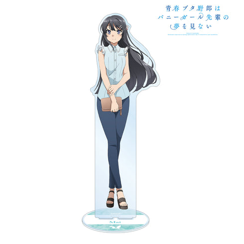 『青春ブタ野郎はバニーガール先輩の夢を見ない』描き下ろしイラスト 桜島麻衣 特大アクリルスタンド