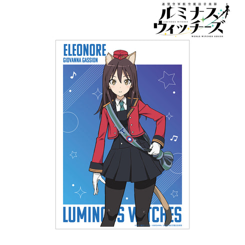 "Federation Air Force Aerial Magic Music Corps: Luminous Witches" Eleanor Giovanna Gachon A3 Matte-Finish Poster