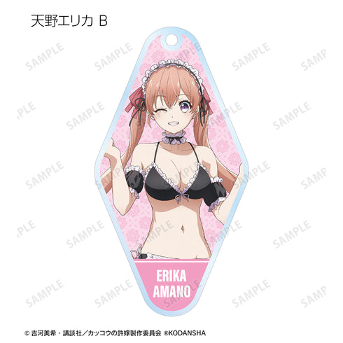 『カッコウの許嫁』描き下ろしイラスト 水着メイドver. トレーディングアクリルキーホルダー BOX