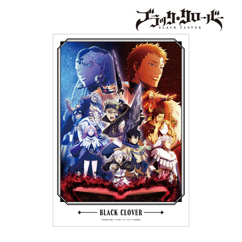 『ブラッククローバー』メインビジュアル A3マット加工ポスター ver.A