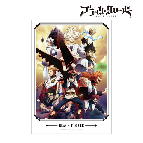 『ブラッククローバー』メインビジュアル A3マット加工ポスター ver.B