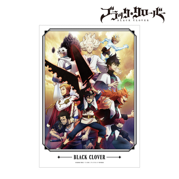 『ブラッククローバー』メインビジュアル A3マット加工ポスター ver.B