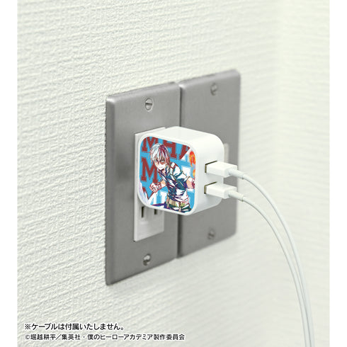 『僕のヒーローアカデミア』轟焦凍 Ani-Art 第3弾 全身ver. 2ポートUSBアダプター