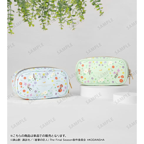《進擊的巨人》艾倫&米卡莎&阿爾敏 Botania 化妝包