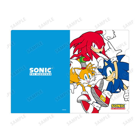 『ソニック・ザ・ヘッジホッグ』ソニック‧ザ‧ヘッジホッグ&テイルス&ナックルズ クリアファイル