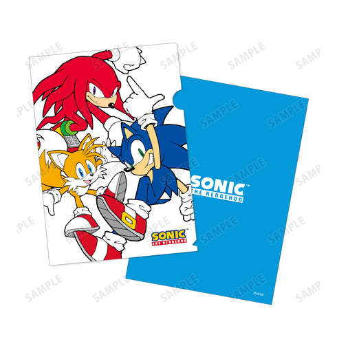 『ソニック・ザ・ヘッジホッグ』ソニック‧ザ‧ヘッジホッグ&テイルス&ナックルズ クリアファイル