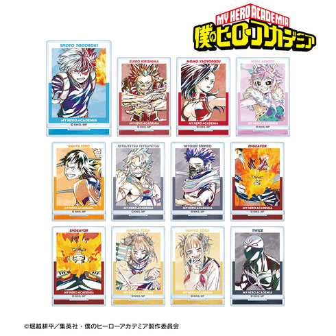 『僕のヒーローアカデミア』トレーディング Ani-Art 第5弾 アクリルスタンド ver.C(全12種) BOX