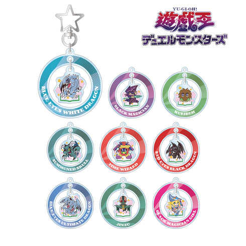 『遊☆戯☆王デュエルモンスターズ』トレーディング トゥーン・ワールド テイストデフォルメ ゆらゆらアクリルキーホルダー BOX
